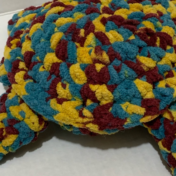 Handmade Crochet Sea Turtle Playroom Decor - Picture 5 of 16